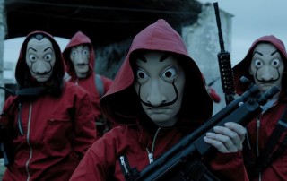 Afbeelding uit La casa de papel (2017-2021), eigendom van Antena 3/ Netflix. Bron: IMDb.