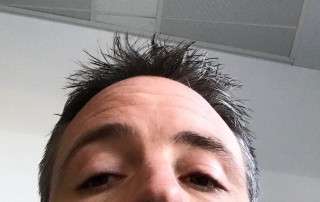 Foute foto half in beeld